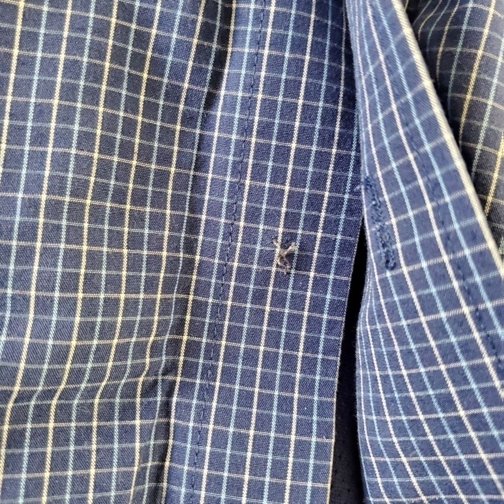 5.11 Tactical Plaid Long Sleeve Shirt Size XL Concealed Pocket Cotton Button-up - Picture 5 of 13